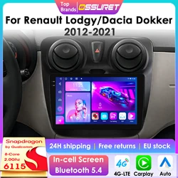 Autoradio Android Renault Lodgy Dacia Dokker – CarPlay Android Auto