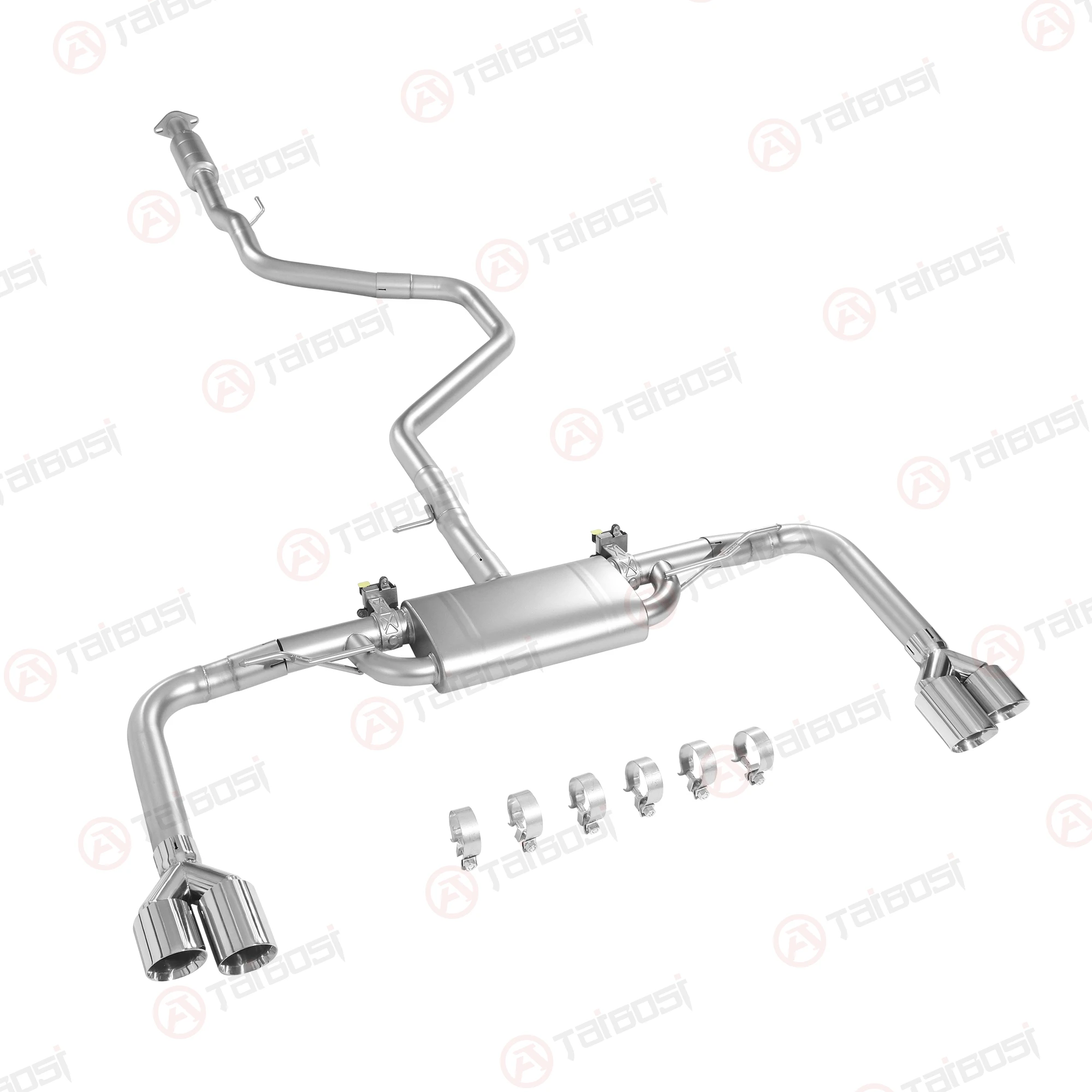 Escape catback Taibosi con válvula eléctrica para Trumpchi Empow 1.5 T - imagen 3