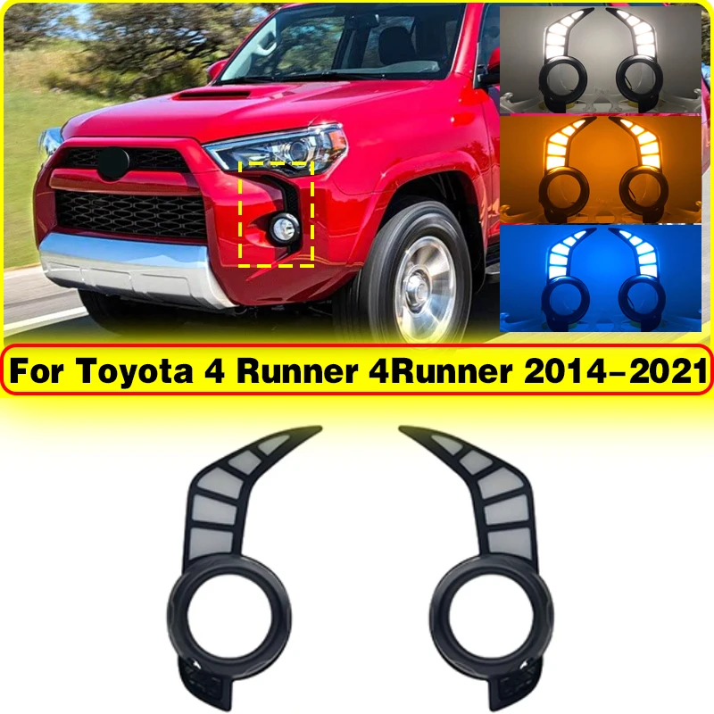 Kit luces LED DRL Toyota 4Runner 2014-2021 blanco diurno