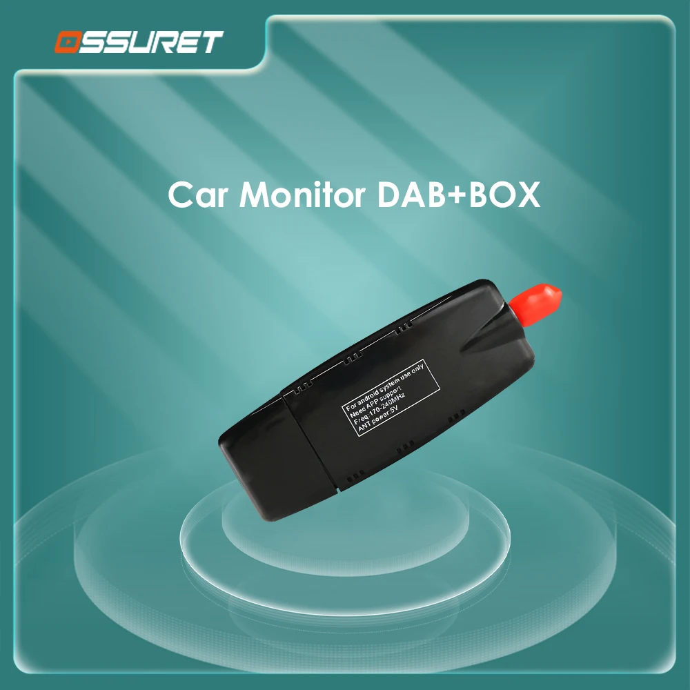 Adaptador USB DAB+ para monitores Android OSSURET compatibles