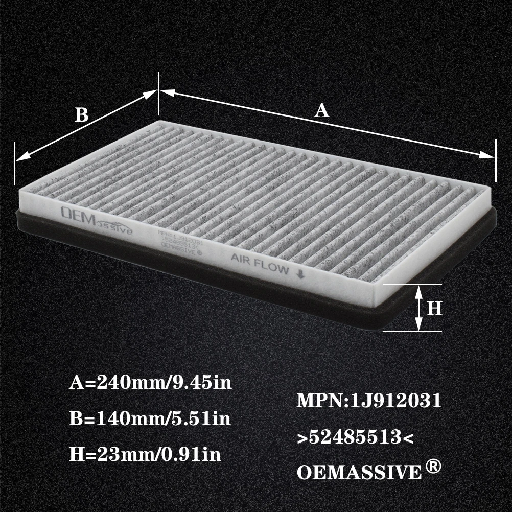 Filtro de habitáculo 52485513 para Cadillac Escalade y GMC Yukon - imagen 4
