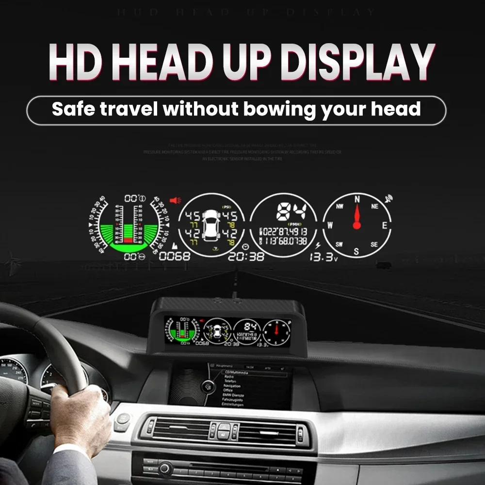 Monitor TPMS de presión de neumáticos con GPS e inclinómetro - imagen 4