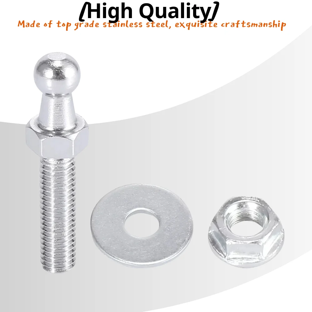 Perno prisionero M8x30mm con tuerca y arandela – kit suspensión universal - imagen 3