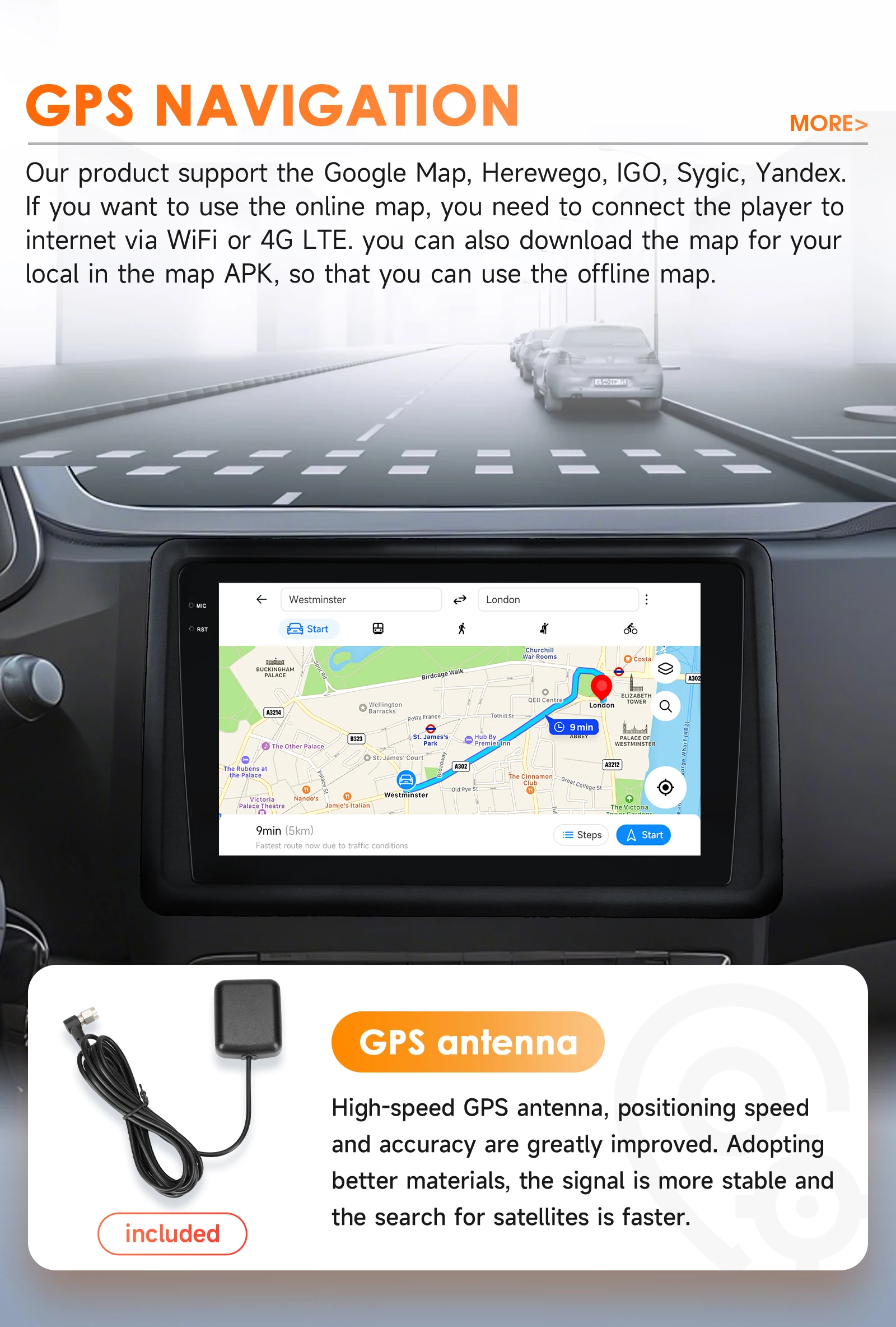 Hizpo Snapdragon 6115 Radio multimedia para Renault Express 2021-2022 - imagen 5