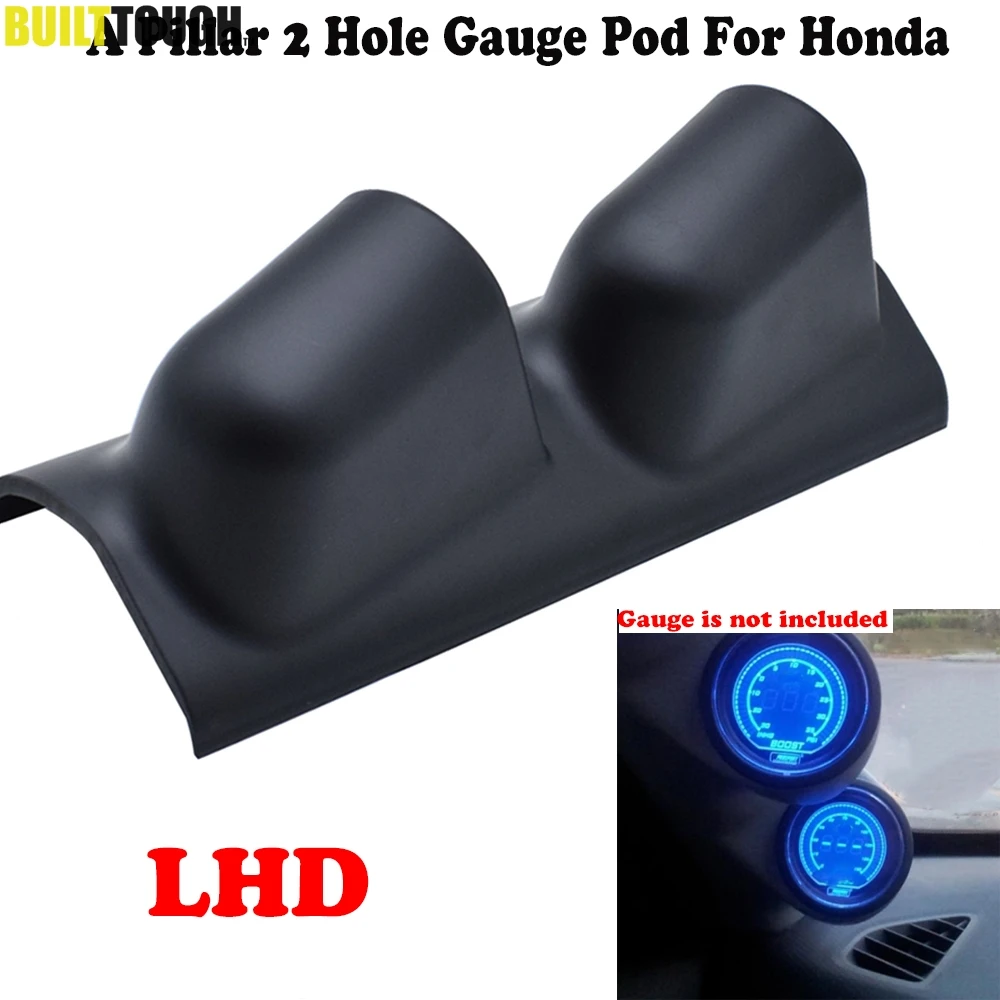 Soporte doble para relojes de 52 mm en pilar A Honda Civic EK3/CRX