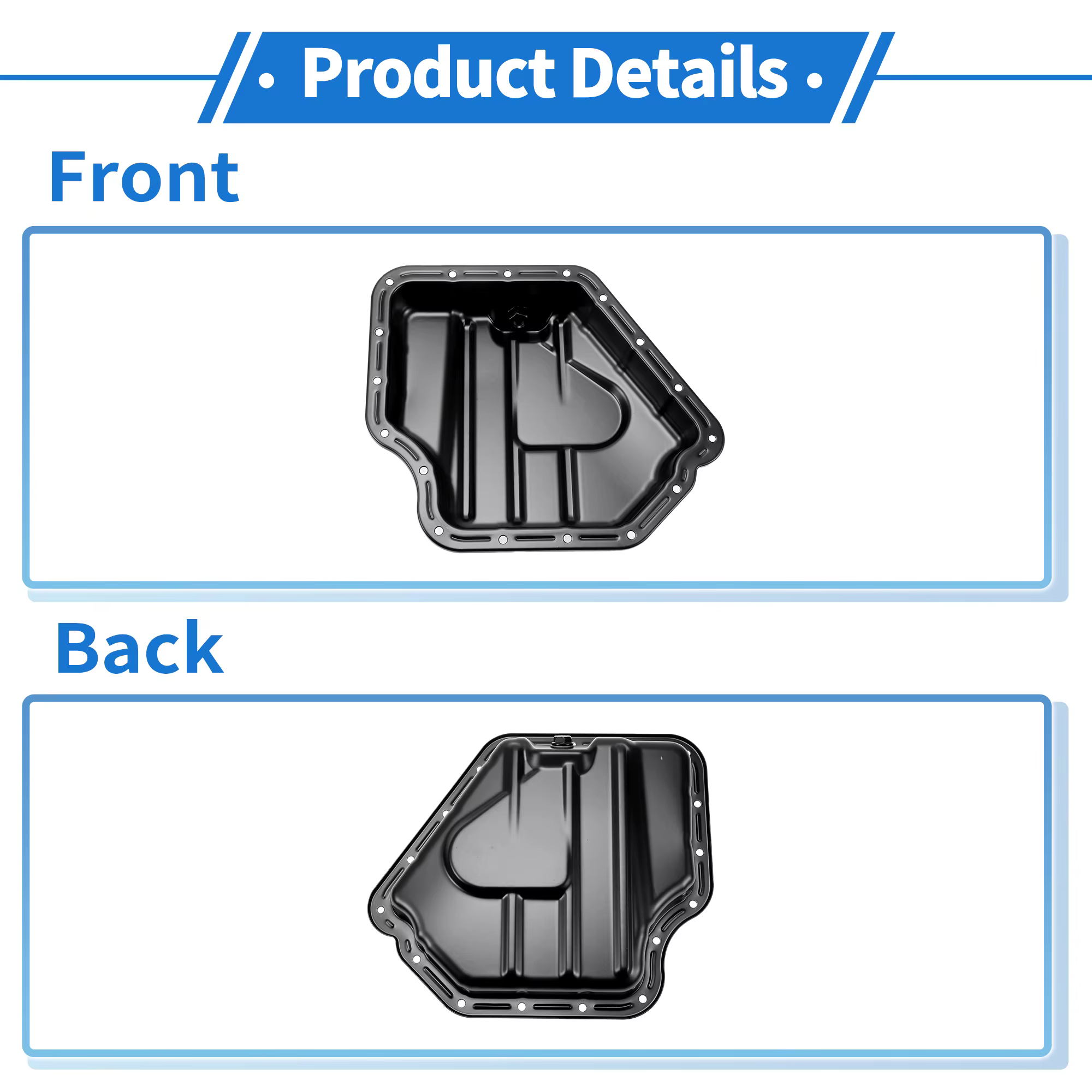 UXCELL 5184404AF cárter de aceite para Jeep Cherokee 2014-2019 - imagen 4