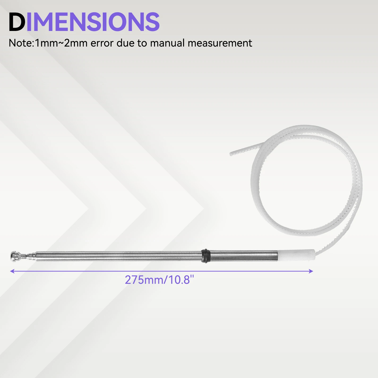 86337-60151 Cable de Radio de antena de mástil aéreo eléctrico de coche para Land Cruiser LX470 1998-2007 Power AM FM - imagen 5