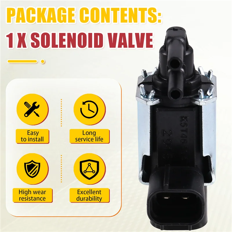 Válvula solenoide EGR Mitsubishi OEM 8657A164 para L200 4M41 - imagen 4