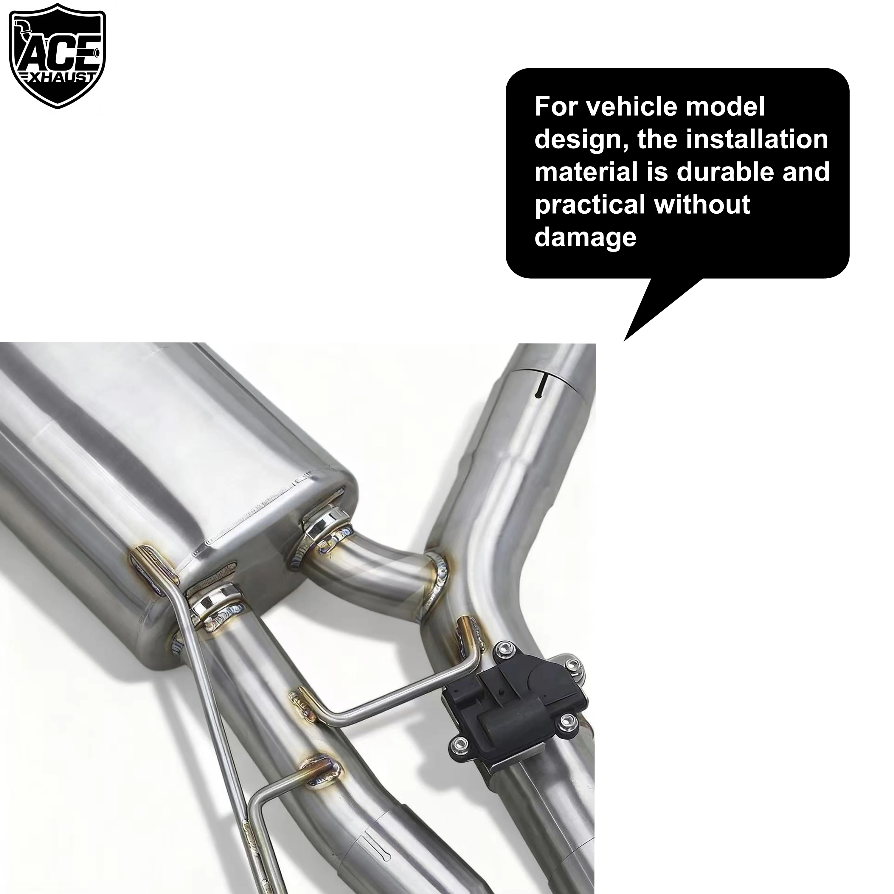 ACE Escape Valvetrónico Catback – BMW X5M X6M F95/F96 4.4T - imagen 5