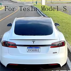 Alerón trasero ABS imprimado para Tesla Model S 2012-2023