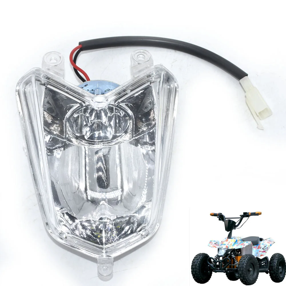 Mini faro delantero para ATV Quad infantil 50cc, 70cc y 110cc