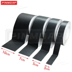 Pegatina antideslizante de fibra de carbono 3D para coche