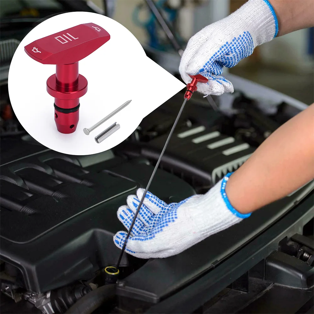 PQY Tirador varilla nivel aceite Ford Mustang GT V8 GT500 1999-2011 - imagen 5