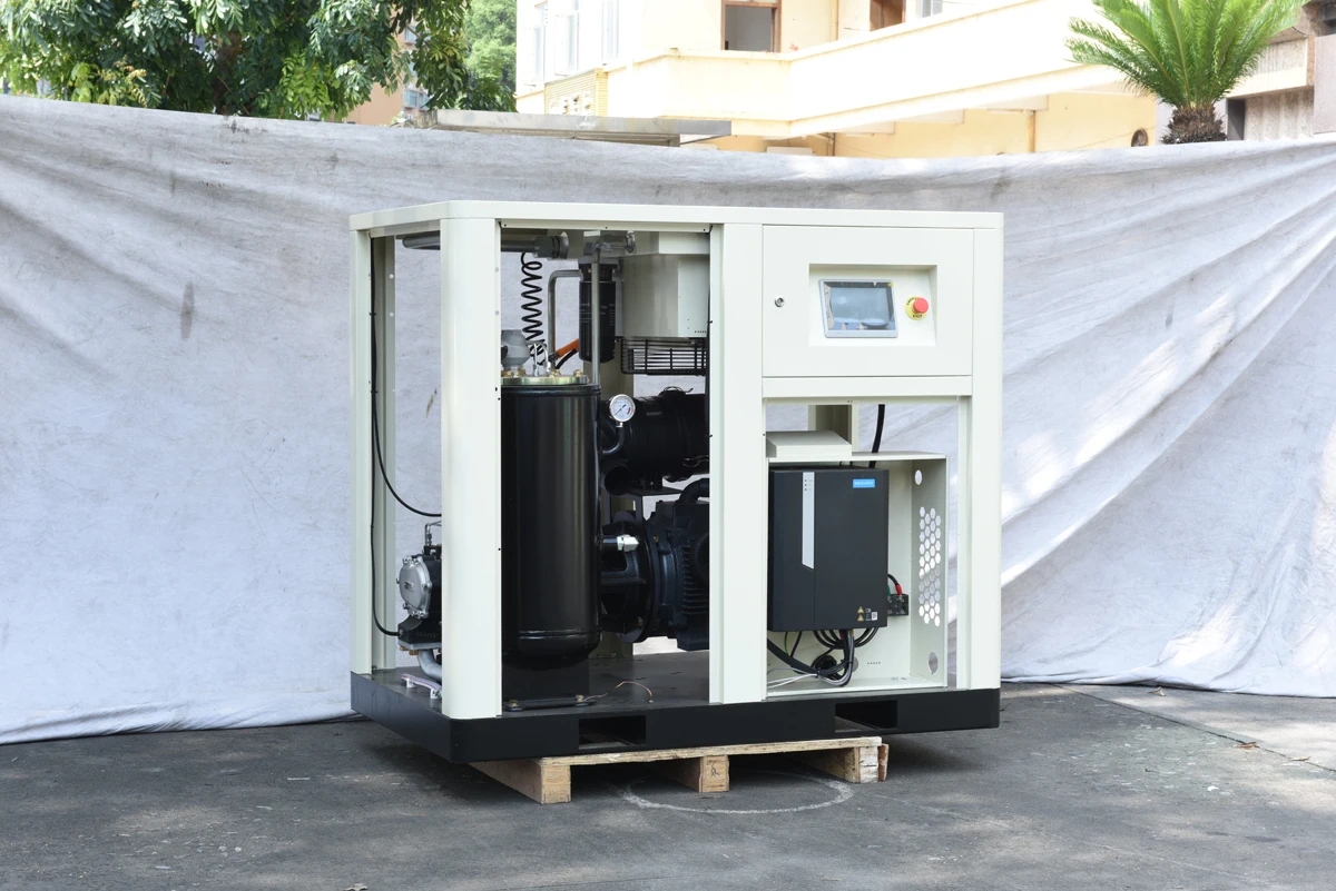 Compresor de aire tornillo giratorio eléctrico IP54 de 7,5 kW a 75 kW - imagen 5