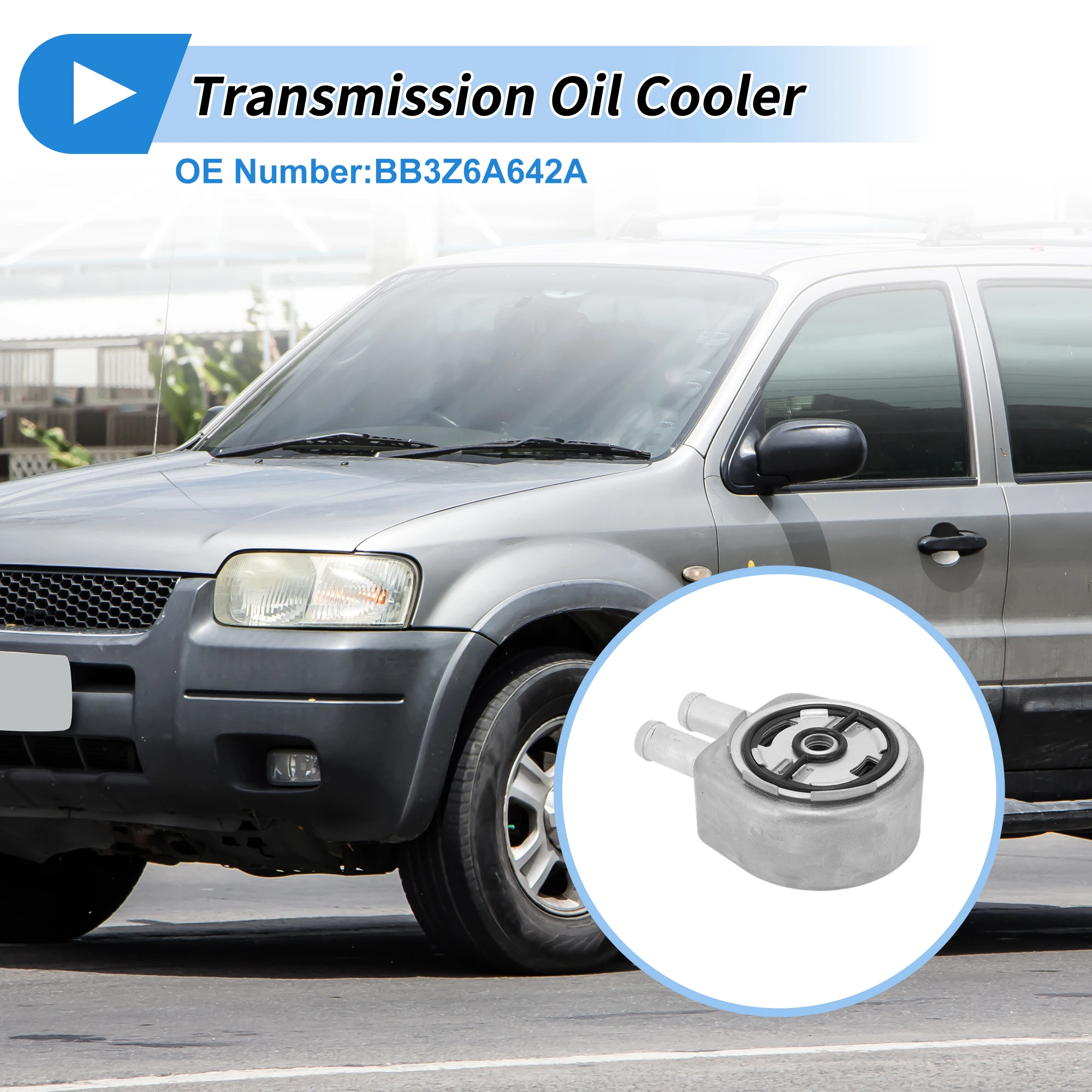 UXCELL BB3Z6A642A Enfriador de aceite para Ford Escape 2013-2023 - imagen 3