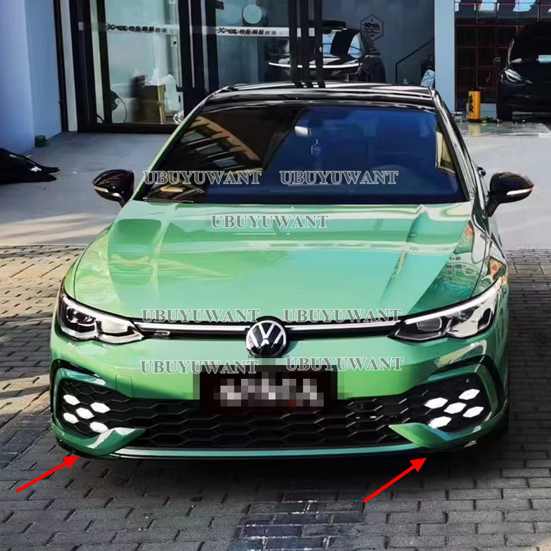 Kit canard y divisor delantero VW Golf MK8 GTI R-Line 2020+ - imagen 3