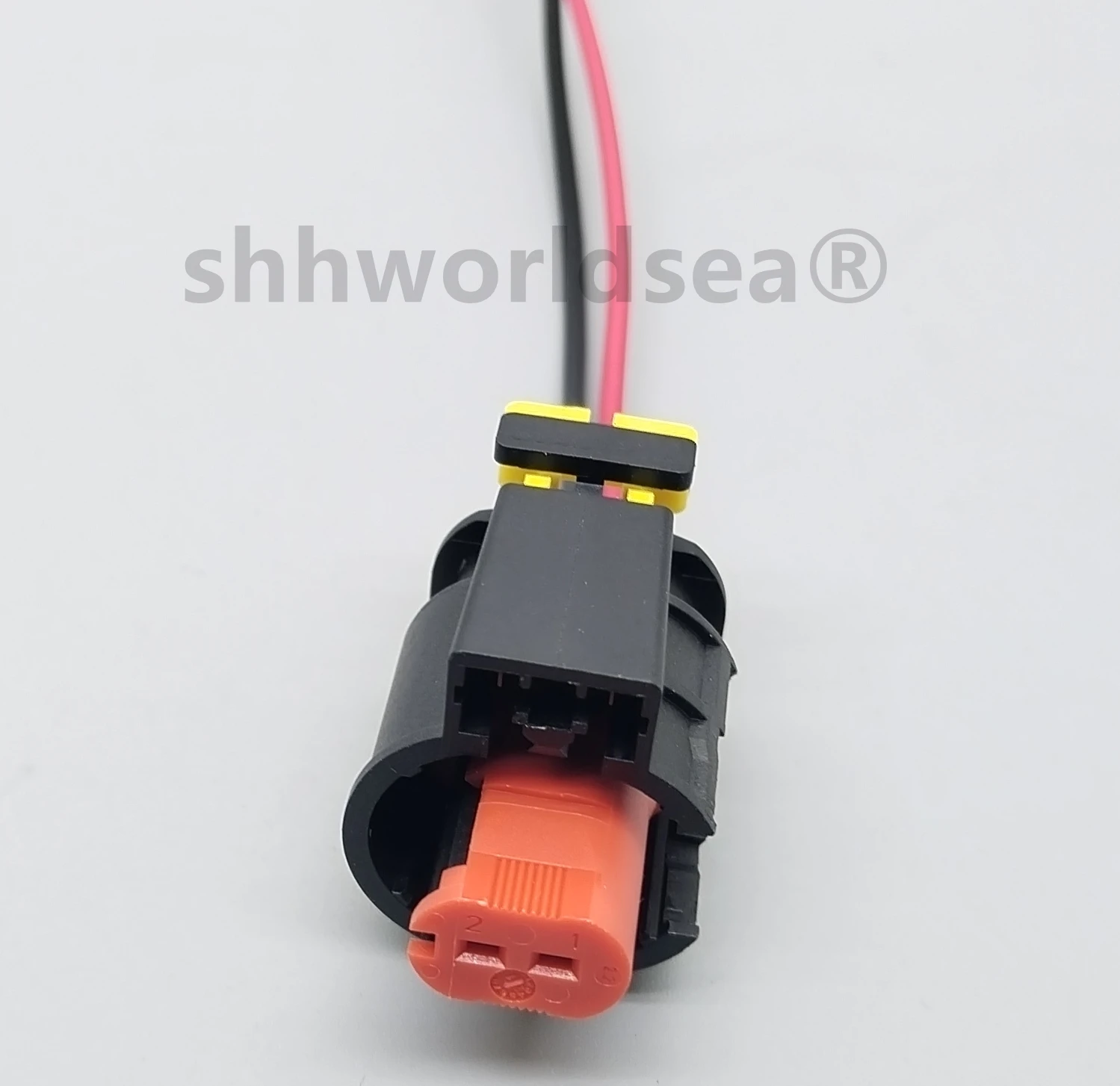 Shhworldsea 2P 284556-1 284576-1 AC montaje válvula de sincronización Variable para coche enchufe VVT válvula solenoide enchufe de cableado eléctrico - imagen 2