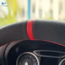 Funda DIY volante gamuza perforada Skoda Octavia/Karoq 2021-23