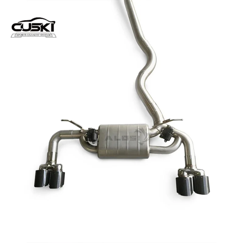 Escape trasero deportivo BMW 440i F32/F33/F36 B58 acero inoxidable - imagen 4