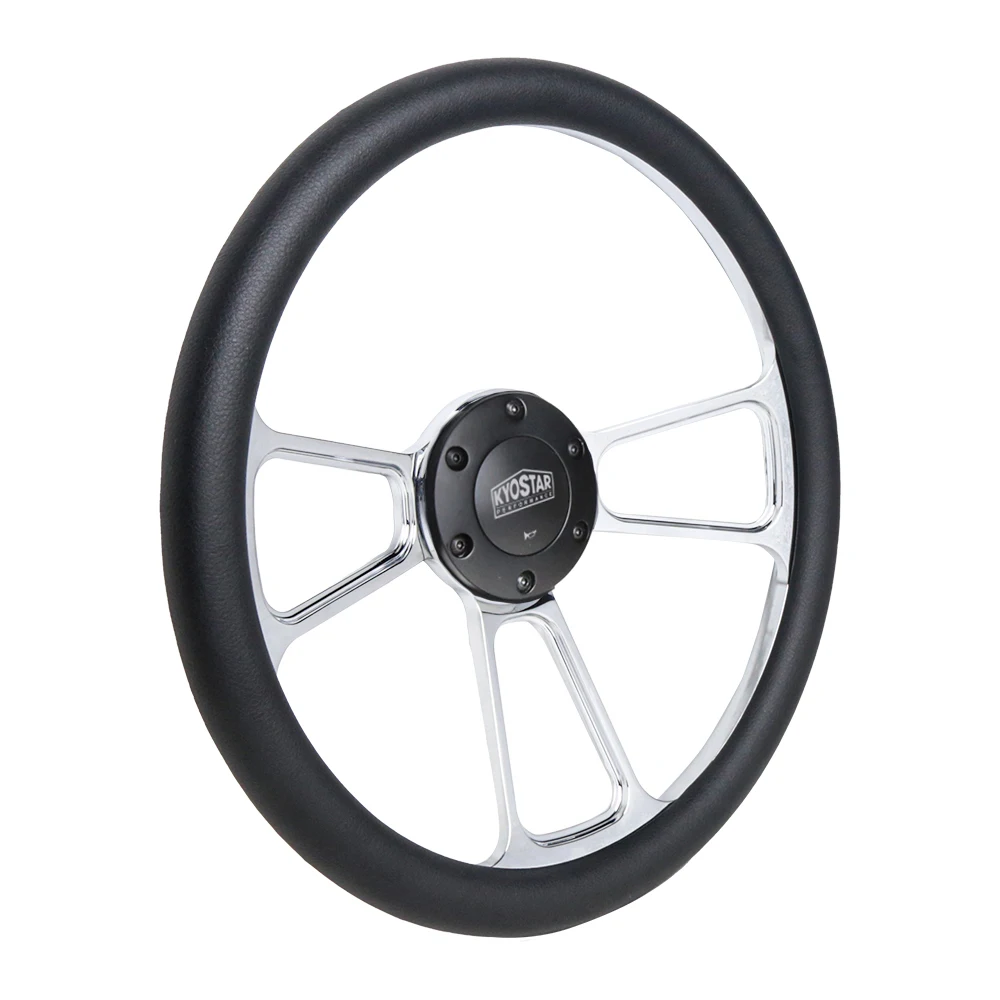 Volante universal microfibra 350mm - 14 pulgadas