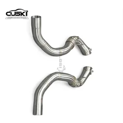 Bajante de escape de acero inoxidable para BMW X5 M F95 4.4 TT (2020-2024)