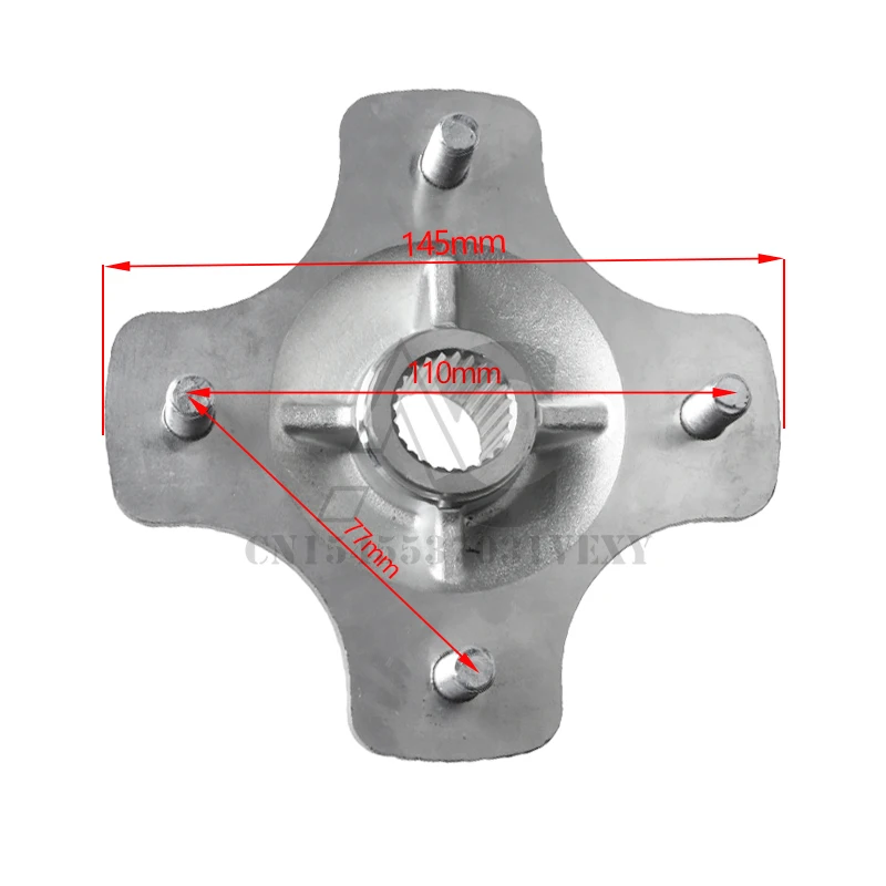 Buje del eje trasero Honda Rancher 420 TRX420FE/FM 4x4 (2007-2013) - imagen 3