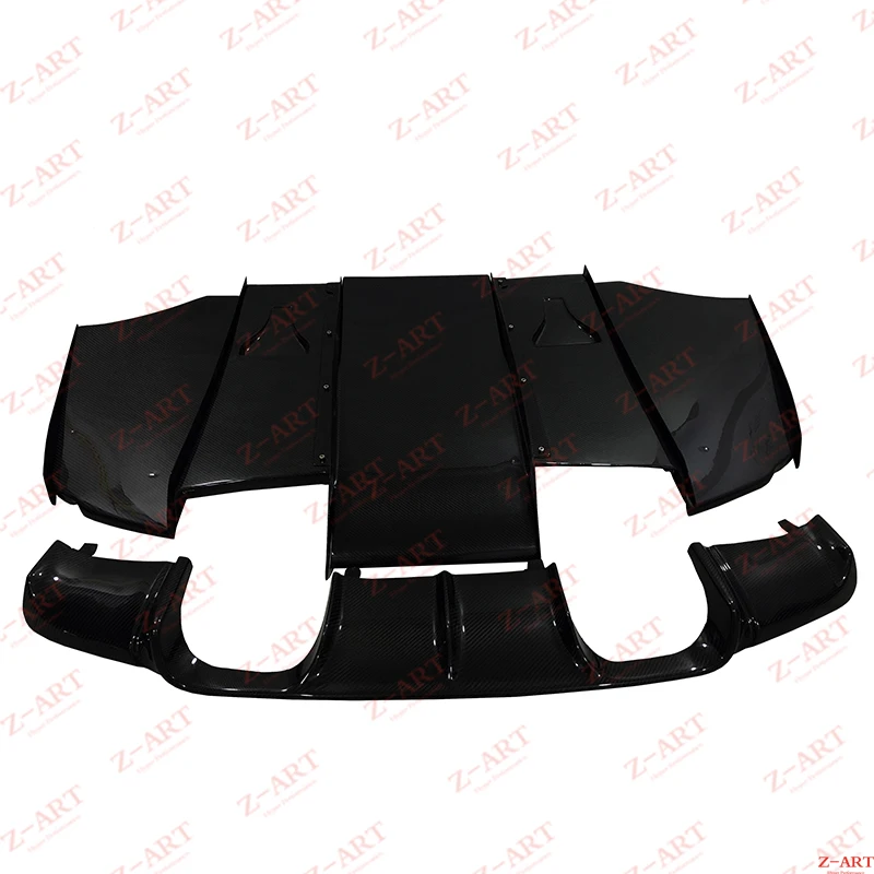 difusor trasero fibra de carbono BMW M3