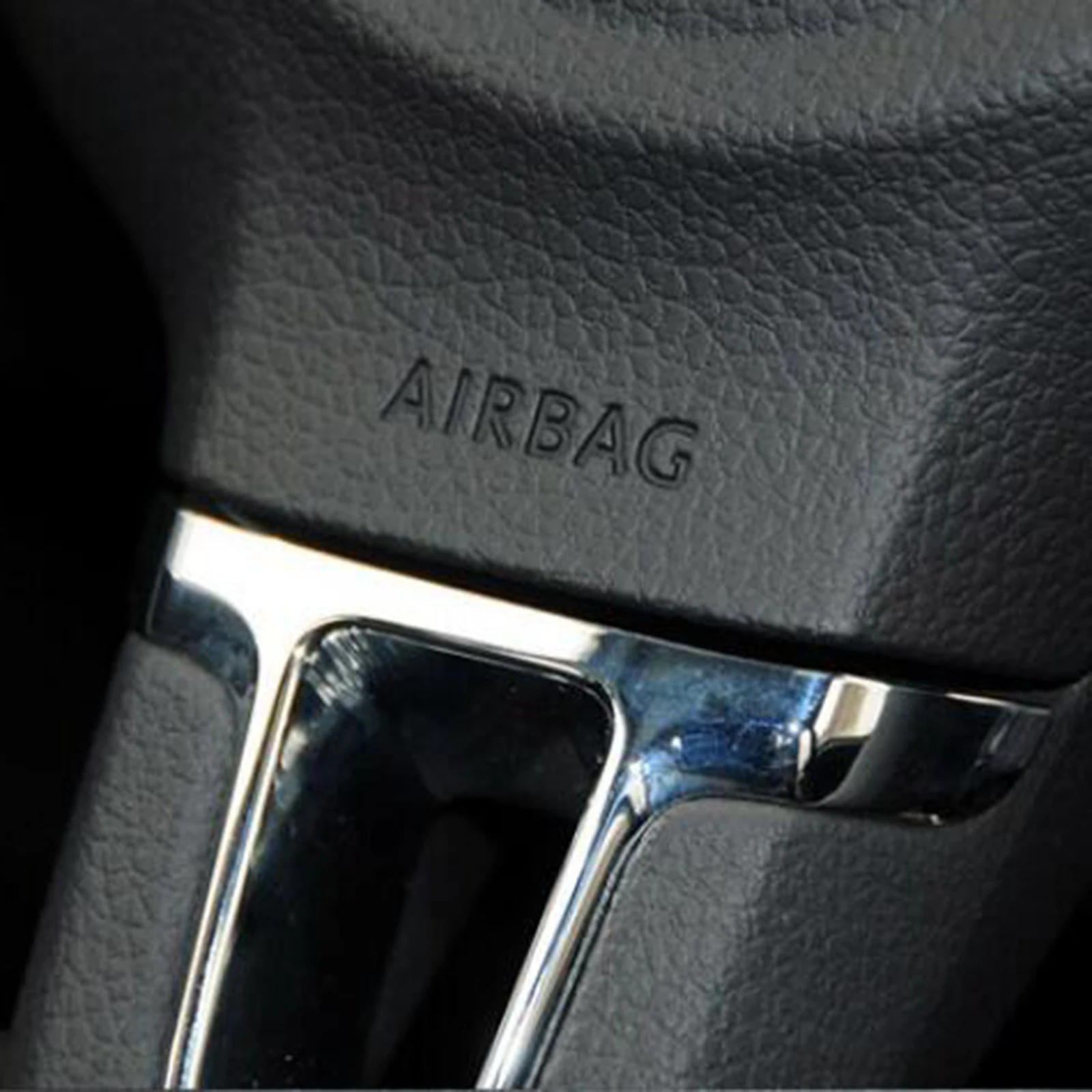 Insertos decorativos cromados para volante