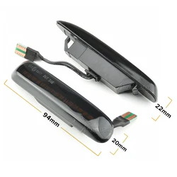 Luz LED lateral BMW E46 posición sedan coupe 1997-2001