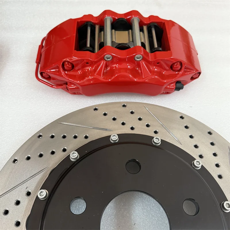 Kit pinza freno roja Jekit 9040 + disco taladrado Lexus IS 250 F Sport 2015 - imagen 5