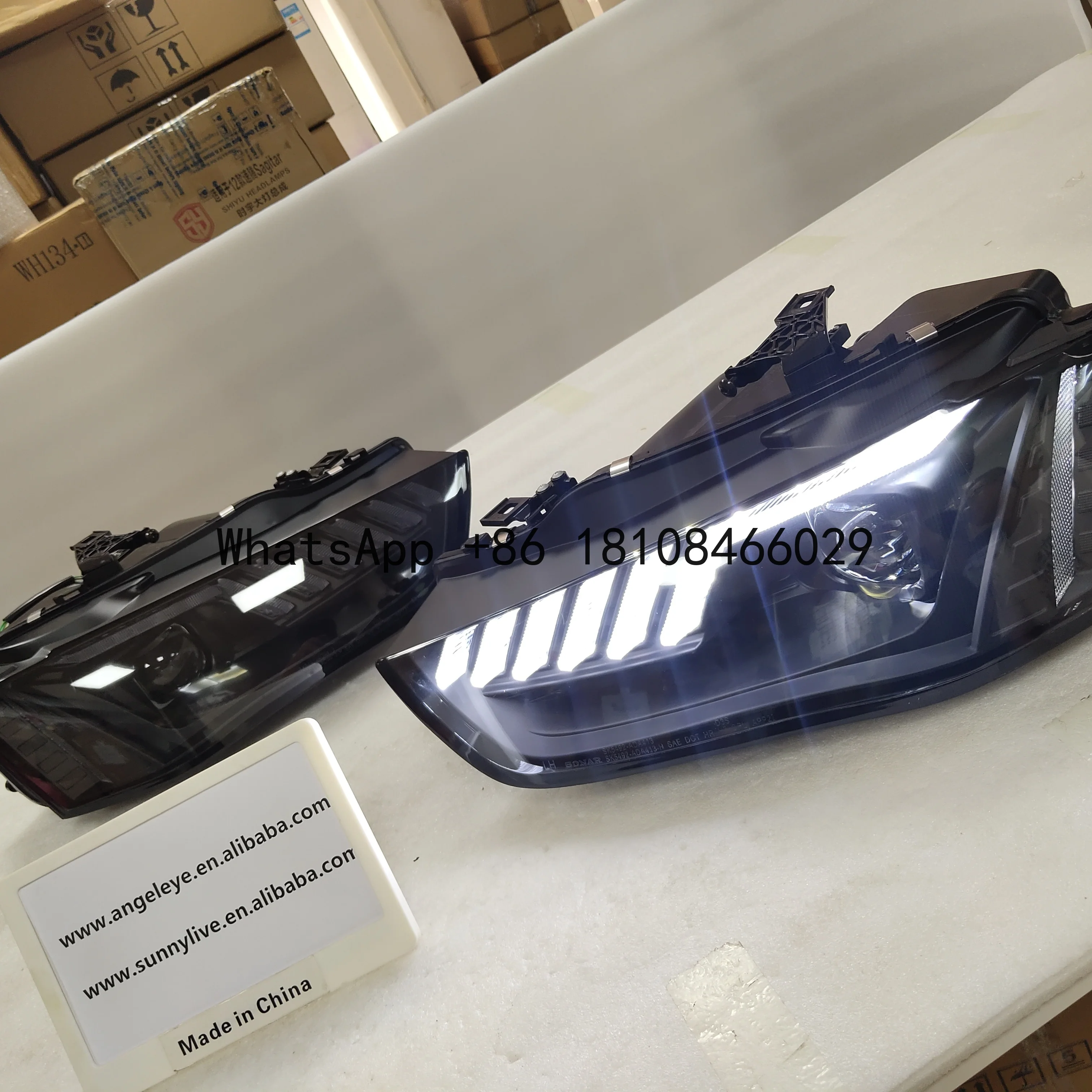 Faro LED frontal SN para Audi A4L 2013-2016