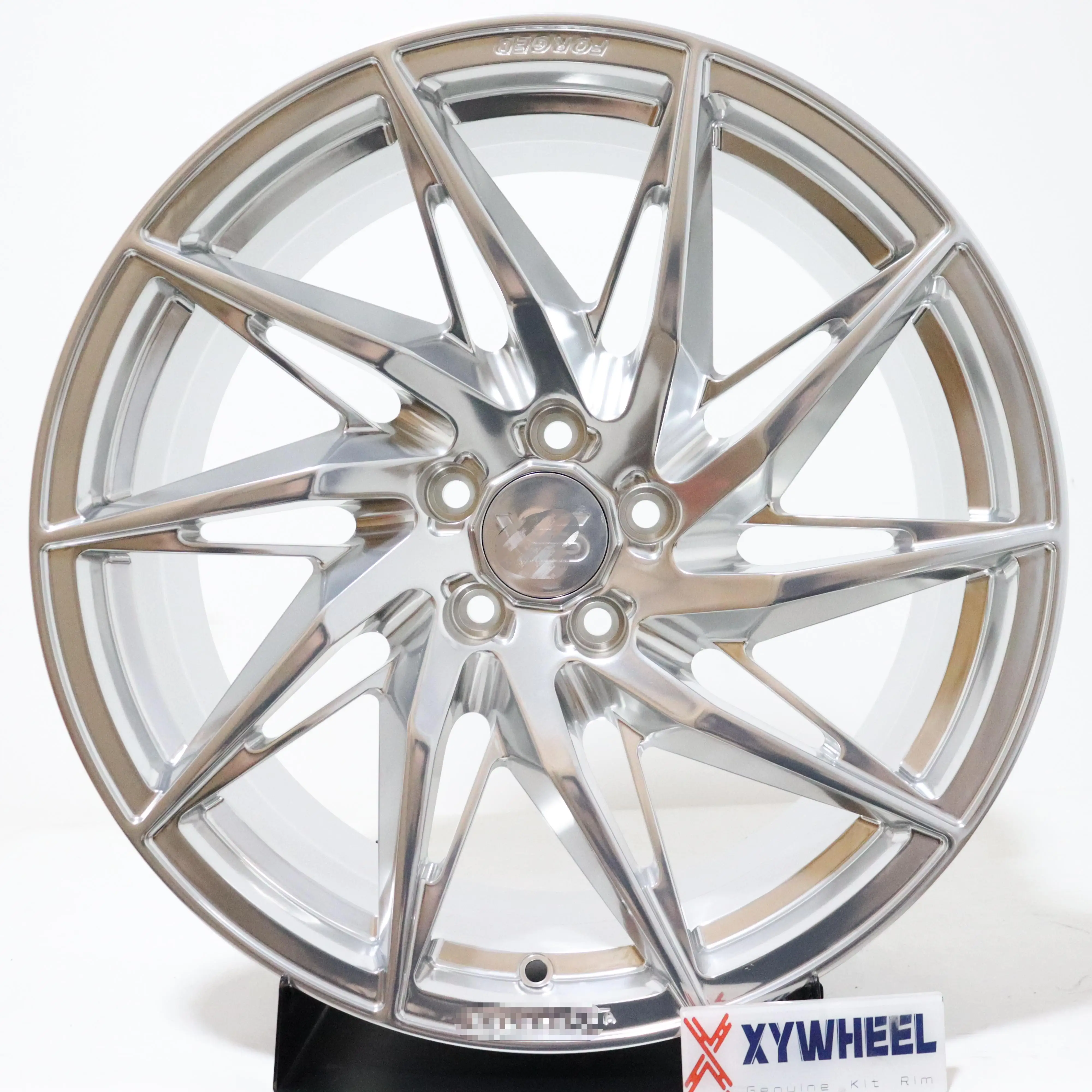 Xywheel modificado ligero personalizado T6061 diseño polaco rueda forjada 5x120 5x112 5x114,3 para BMW Mercedes Benz Tesla - imagen 2