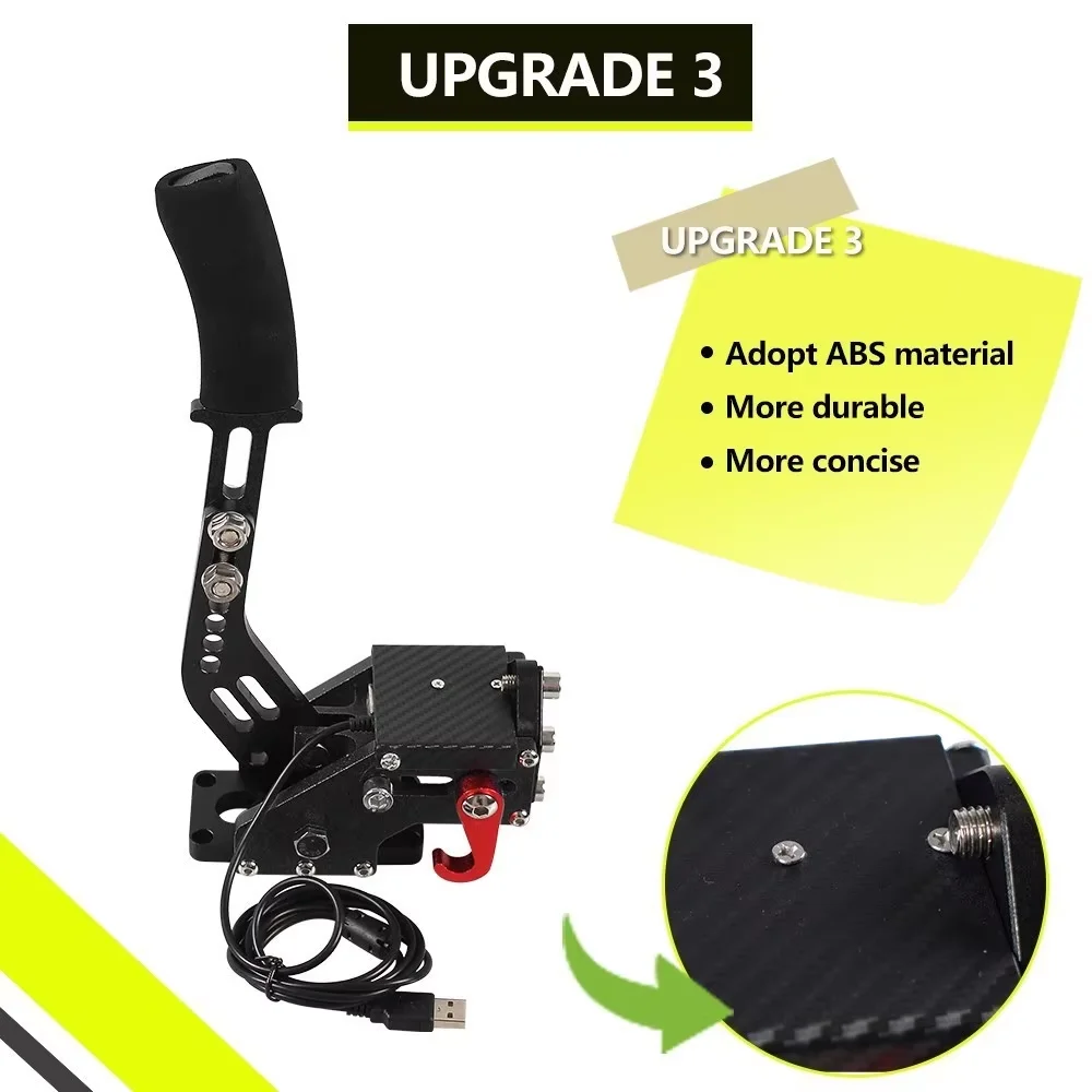 Freno de mano USB HB-1009 para simulador G25-G29 y T300/T500 - imagen 4