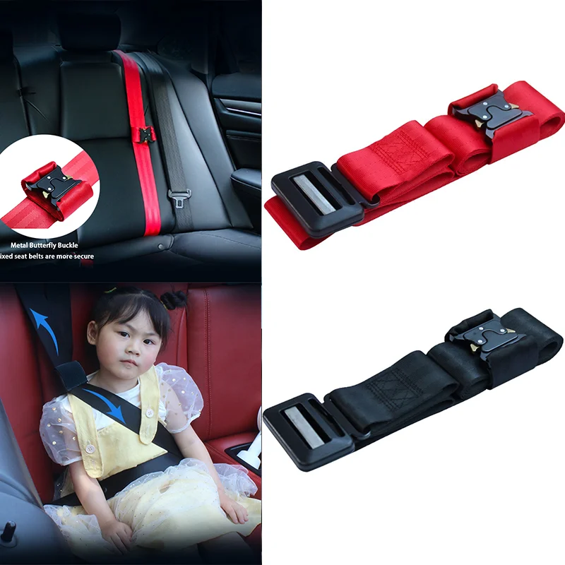 Clip ajustador de cinturón de seguridad infantil para coche