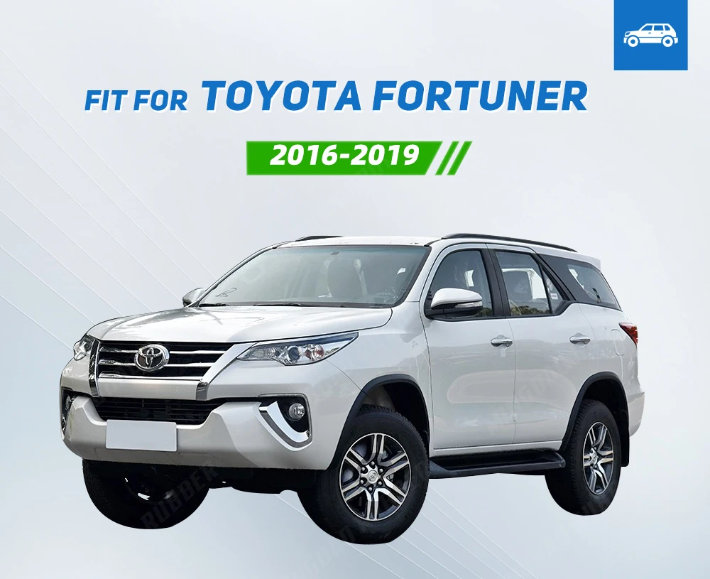 Guardabarros para Fortuner 2016-2019