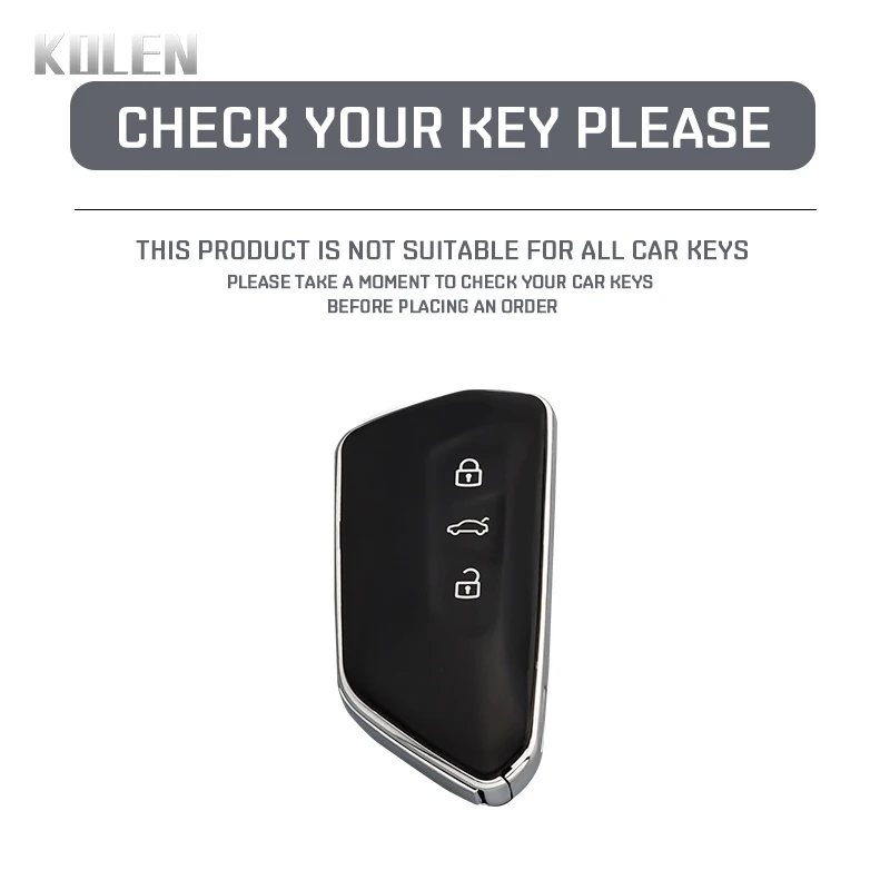Funda llave TPU con carcasa para Volkswagen Golf 8 y León FR MK4 - imagen 2