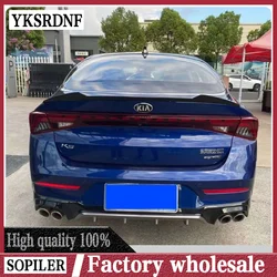 Alerón trasero ABS KIA K5 2020 negro brillante estilo V