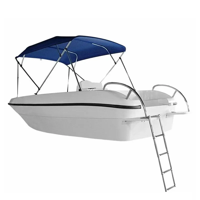 Escalera de embarque acero inoxidable plegable para lancha yate - imagen 4