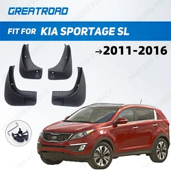 KIA Juego guardabarros delanteros y traseros Sportage SL 2011-2016
