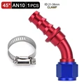 AN10 45 Degree Red