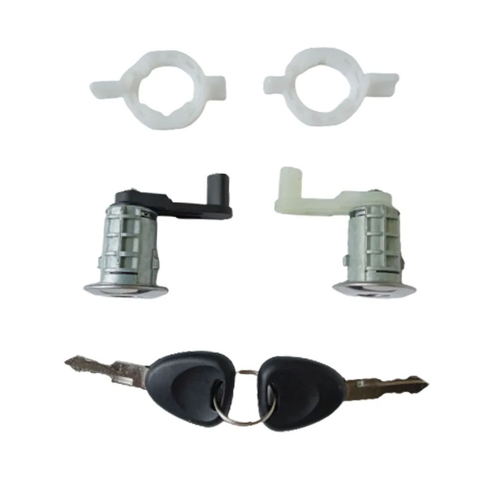 Kit cerradura puerta Renault Megane Scenic Clio OE 7701468981 - imagen 2