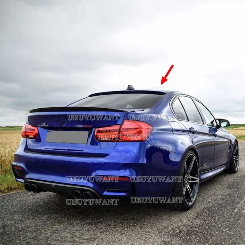 Alerón techo trasero fibra de carbono BMW Serie 3 F30 M3 F80 negro - imagen 4