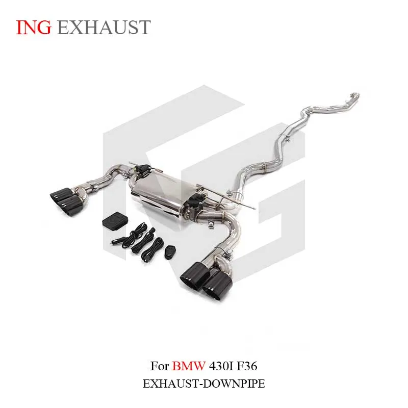ING Catback acero inoxidable BMW 430i F36 – escape de rendimiento