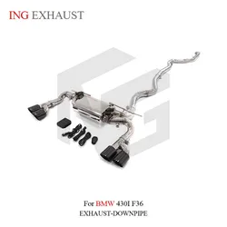 ING Catback acero inoxidable BMW 430i F36 – escape de rendimiento