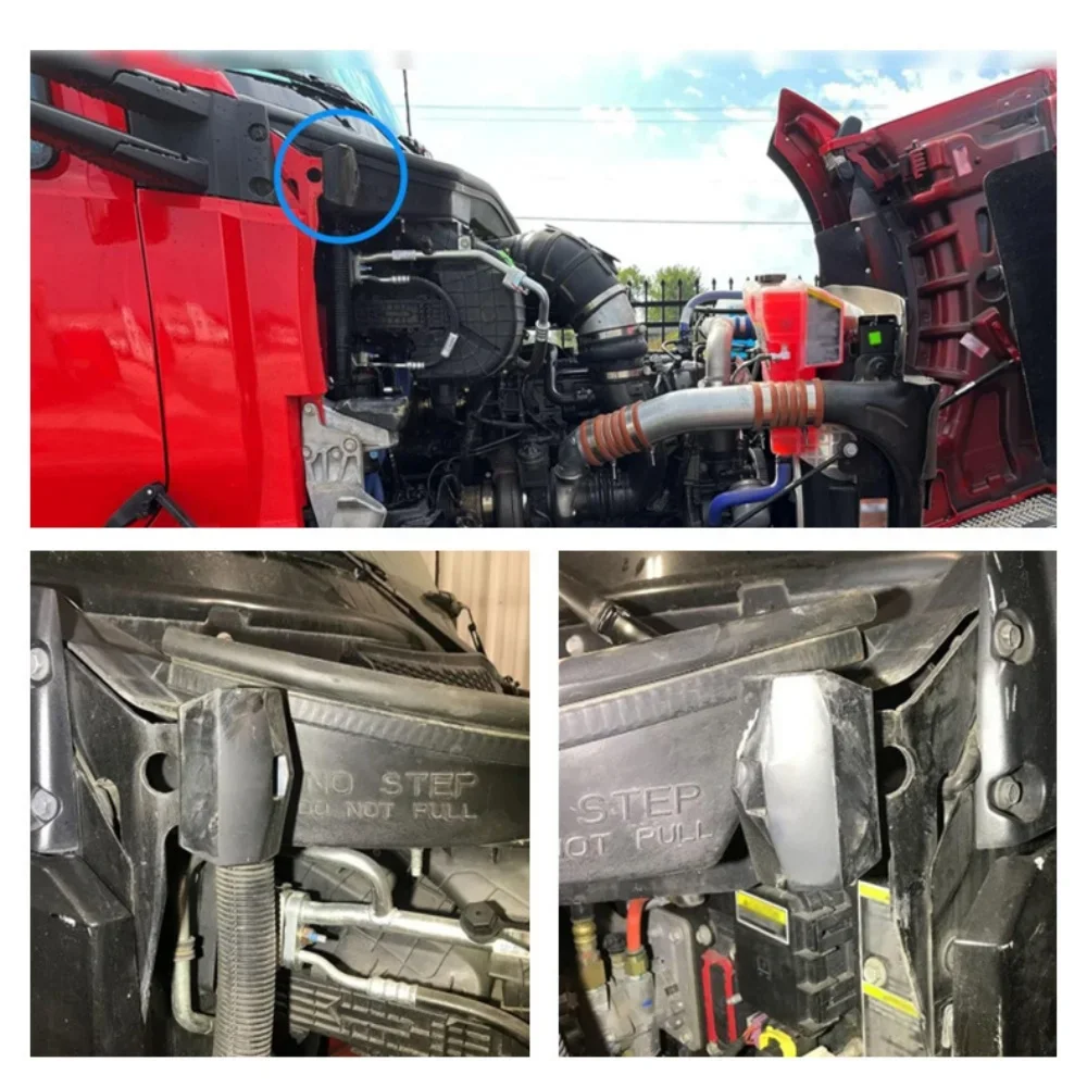 L85-6082 Soporte pestillo capó para Peterbilt 579 Kenworth T680 - imagen 4