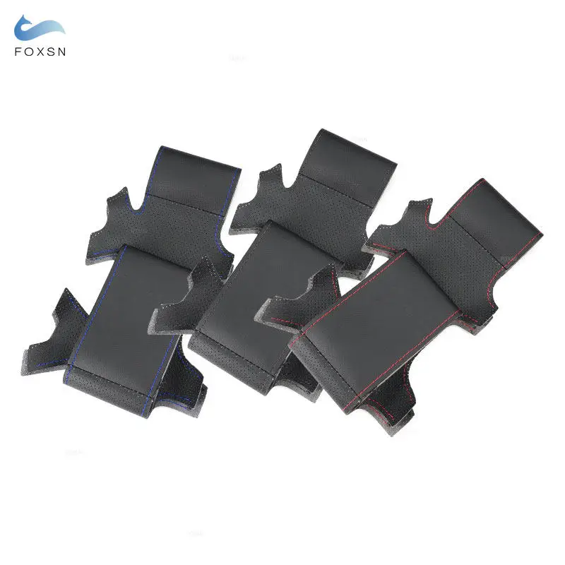 Para Toyota Tundra 2003-2006 Sienna 2004-2010 4Runner 2003-2009 Highlander 2004-2007 Hilux cubierta de cuero para volante de coche embellecedor - imagen 2