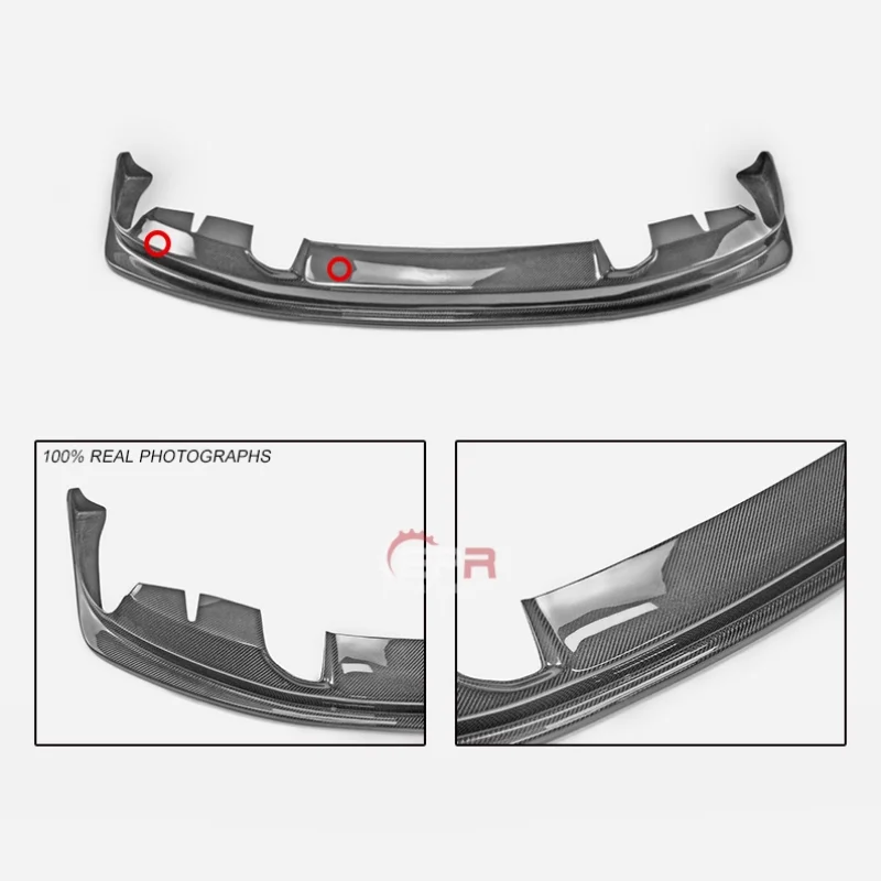Labio delantero HSM en fibra de carbono – Nissan Skyline R34 GTT - imagen 2
