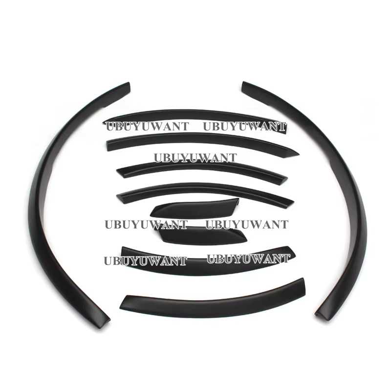 Embellecedores de arco de rueda para Audi Q7 en acabado negro