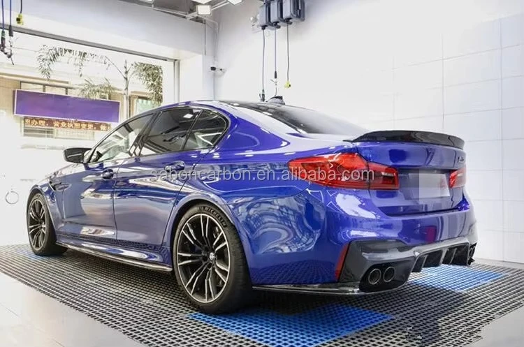 Difusor trasero de fibra de carbono con LED – BMW F90 M5 - imagen 2