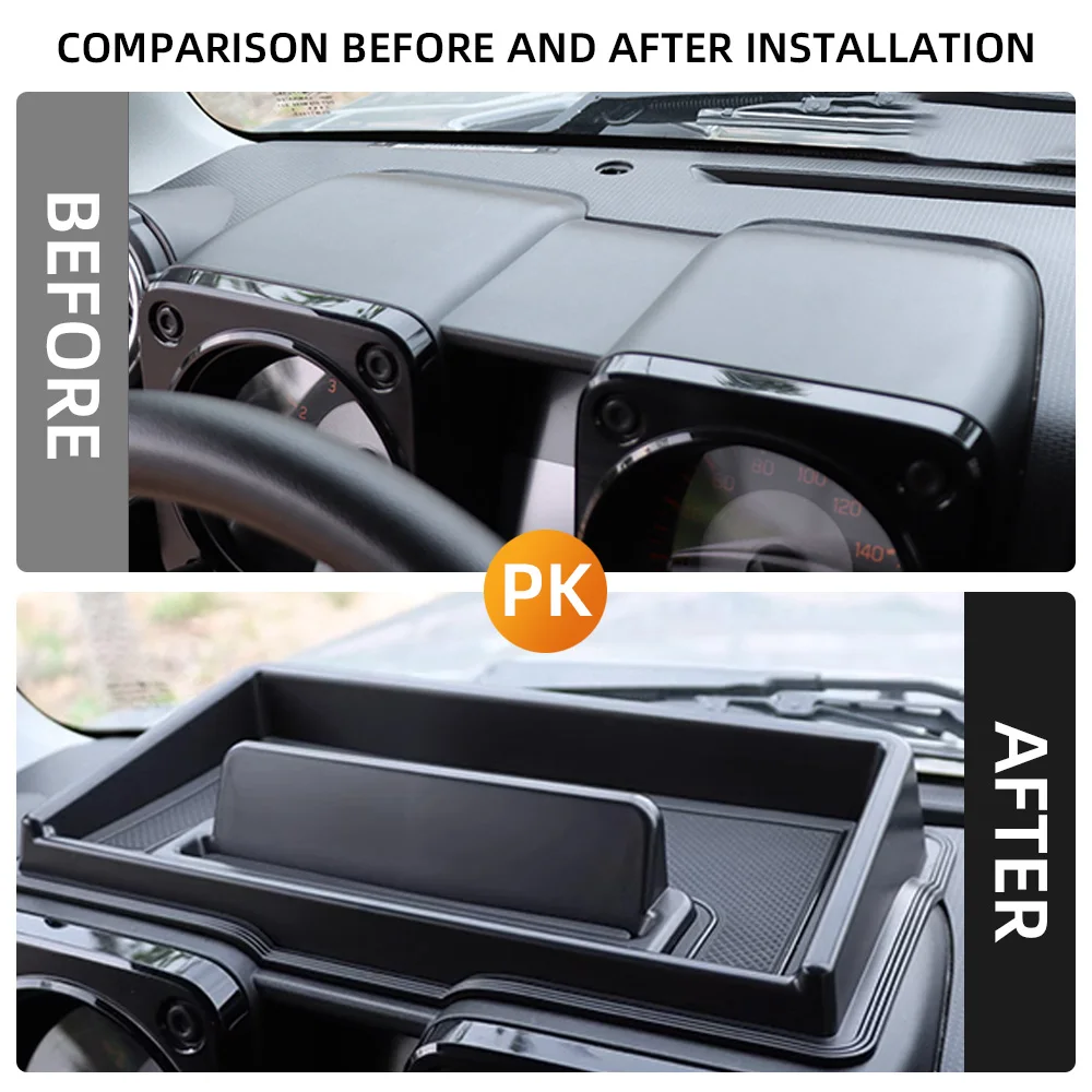 Organizador salpicadero Suzuki Jimny Sierra para móvil, soporte - imagen 4